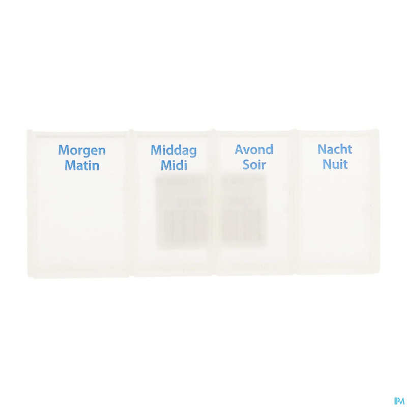 Pill dose week day 4 compartiment xl 1