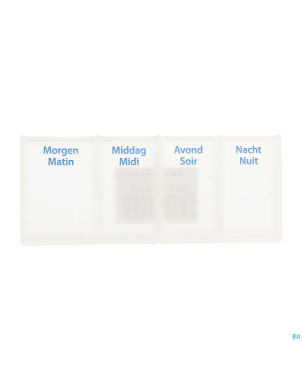 Pill dose week day 4 compartiment xl 1