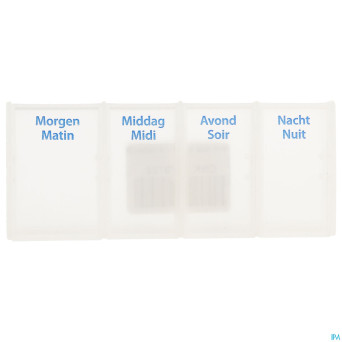 Pill dose week day 4 compartiment xl 1
