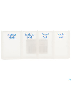Pill dose week day 4 compartiment xl 1