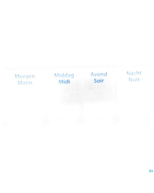 Pill dose week day 4 compartiment xl 1