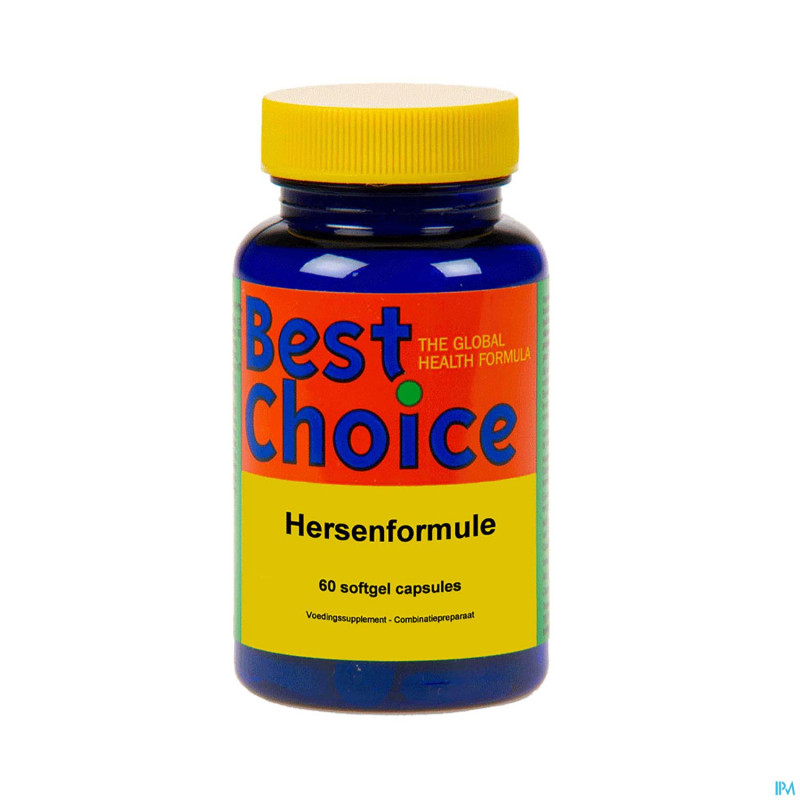 Best choice hersenformule softgel    caps  60