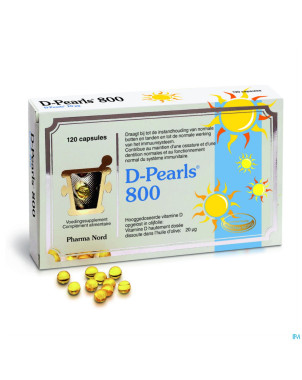 D-pearls 800    caps 120