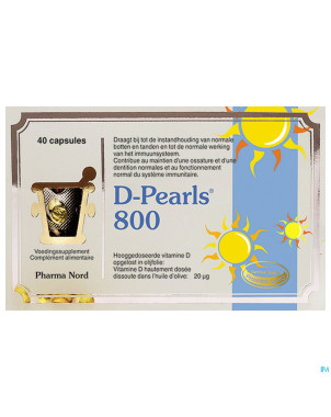 D-pearls 800    caps 40