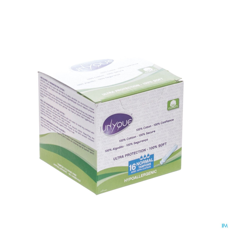 Unyque tampons normal+applicat.  16