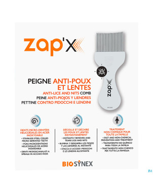 Zap'x c200 peigne lentes special