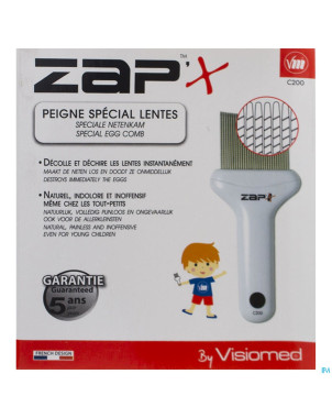 Zap'x c200 peigne lentes special