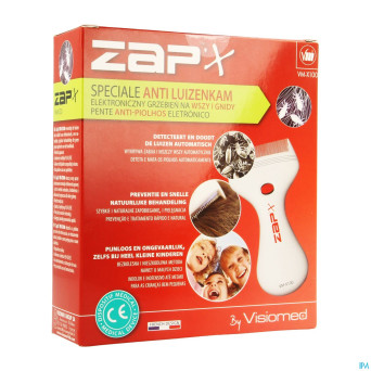 Zap'x peigne poux electrique z100