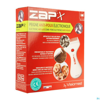 Zap'x peigne poux electrique z100