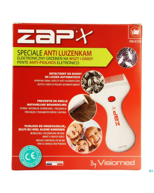 Zap'x peigne poux electrique z100
