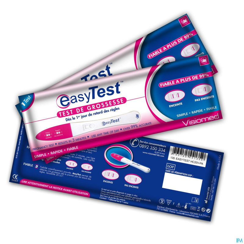 Easytest test grossese 20ui/l blister