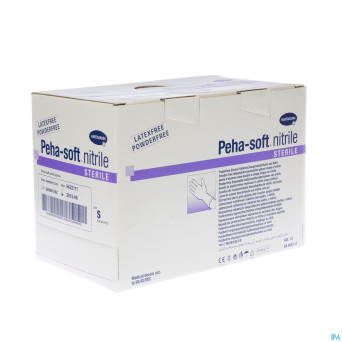 Peha soft gants nitrile sterile    s 50 9422114