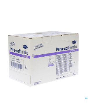 Peha soft gants nitrile sterile    s 50 9422114