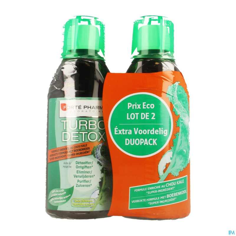 Turbo detox duopack    fl 2x500ml