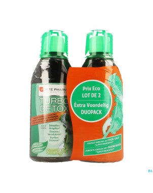 Turbo detox duopack    fl 2x500ml