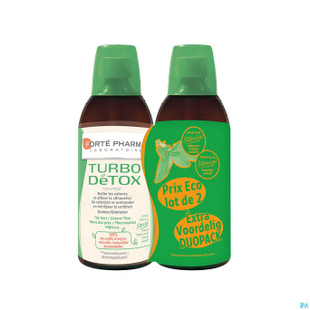 Turbo detox duopack    fl 2x500ml