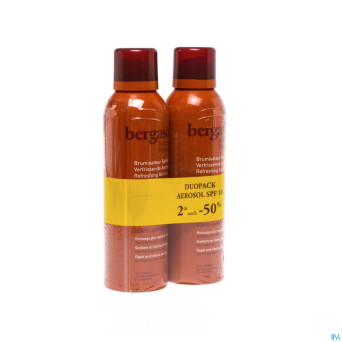 Bergasol aerosol ip10 2x150ml promo 2e -50%