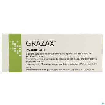 Grazax 75000 sq-t lyop. sublingual    30