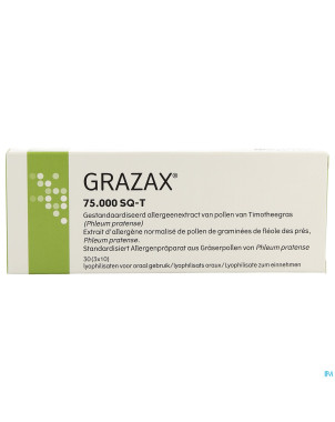 Grazax 75000 sq-t lyop. sublingual    30
