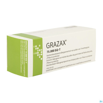 Grazax 75000 sq-t lyop. sublingual    100