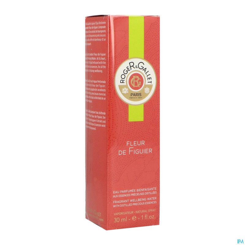 Roger&gallet fleur figue eau frais parf vapo  30ml