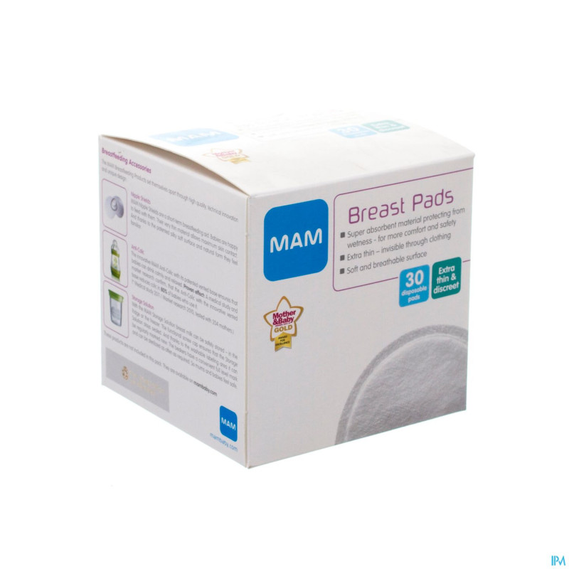 Mam breast pads cotton