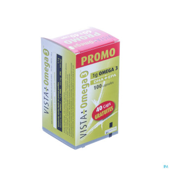 Vista omega 3    caps 100 60+40 promo