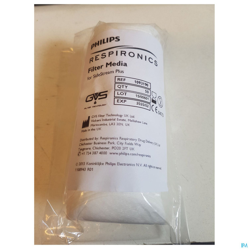 Sidestream plus filtres 50