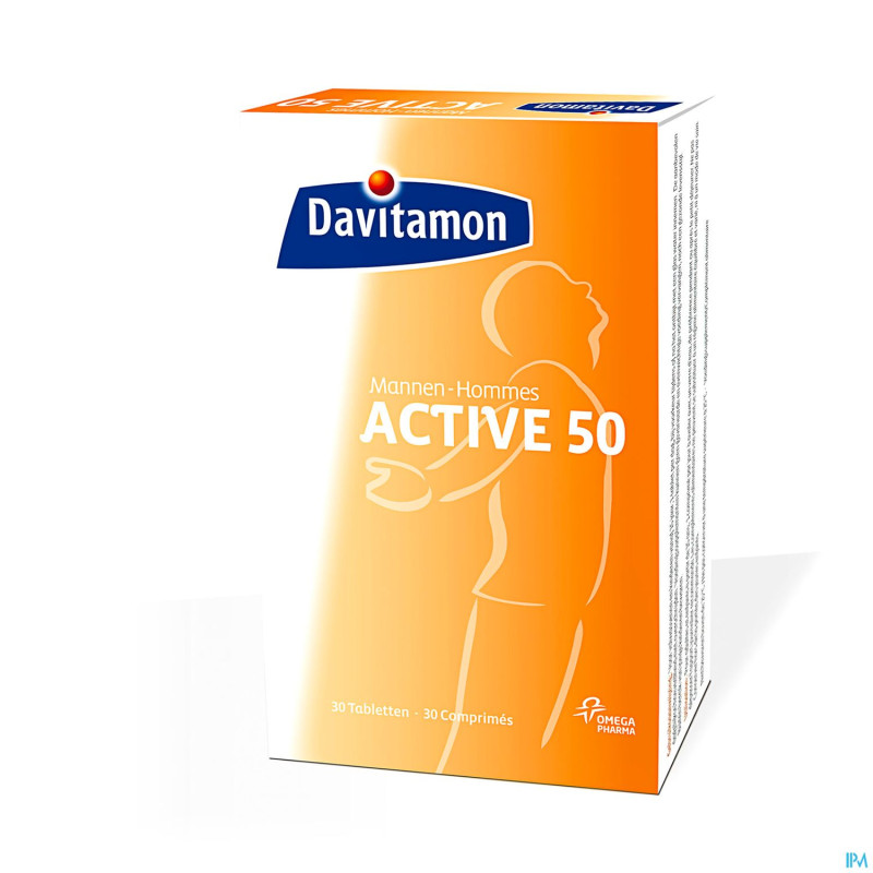 Davitamon active 50 homme 20+10