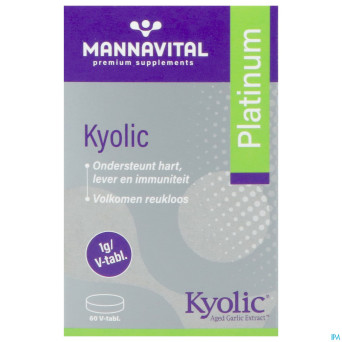 Kyolic ail fermante/knoflook gefermenteerde 60