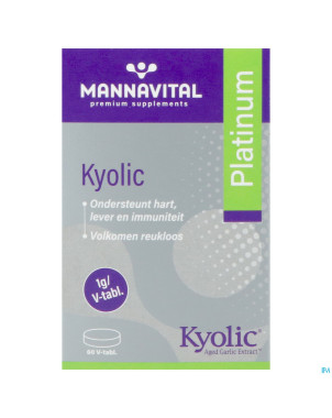 Kyolic ail fermante/knoflook gefermenteerde 60