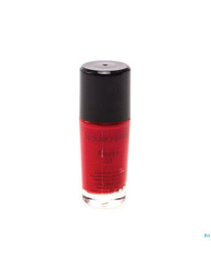 Les couleurs de noir vao 03 rouge    11ml