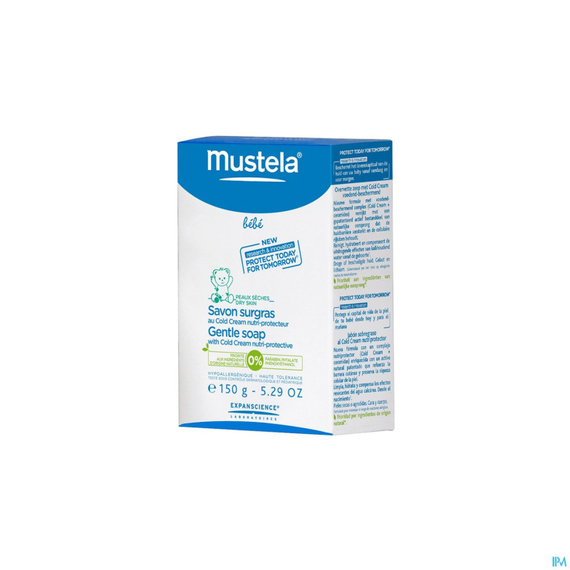 Mustela bb cold cream savon surgras    150g