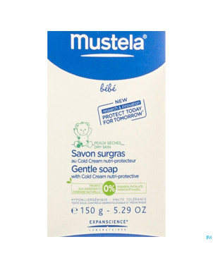 Mustela bb cold cream savon surgras    150g
