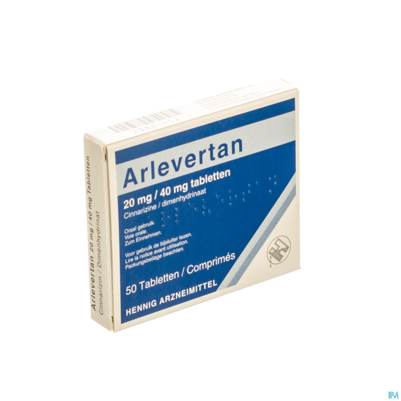 Arlevertan kela 20 mg/40 mg tabl 50