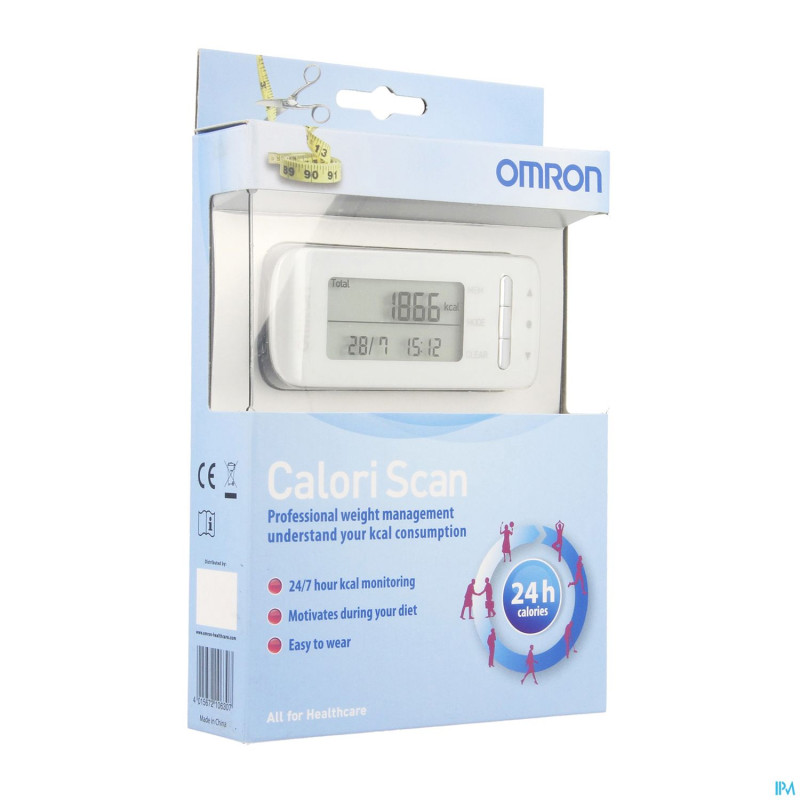 Omron caloriscan blanc compteur pas monit.activite