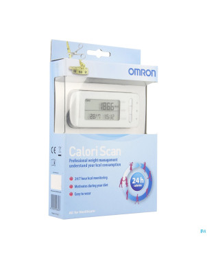 Omron caloriscan blanc compteur pas monit.activite