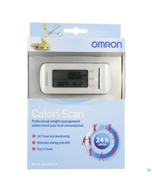Omron caloriscan blanc compteur pas monit.activite