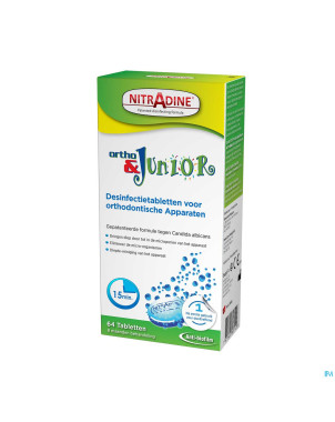 Nitradine ortho & junior tabl 64