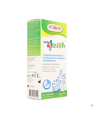 Nitradine ortho & junior tabl 64