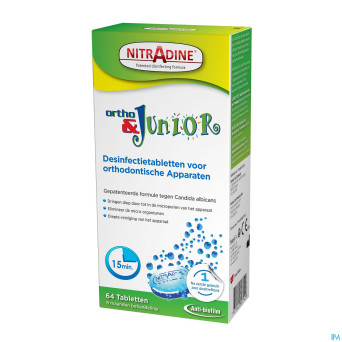 Nitradine ortho & junior tabl 64