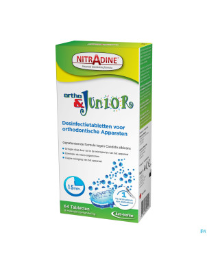 Nitradine ortho & junior tabl 64