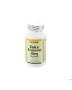 Altisa zinc bislycinate 40 mg comp 90