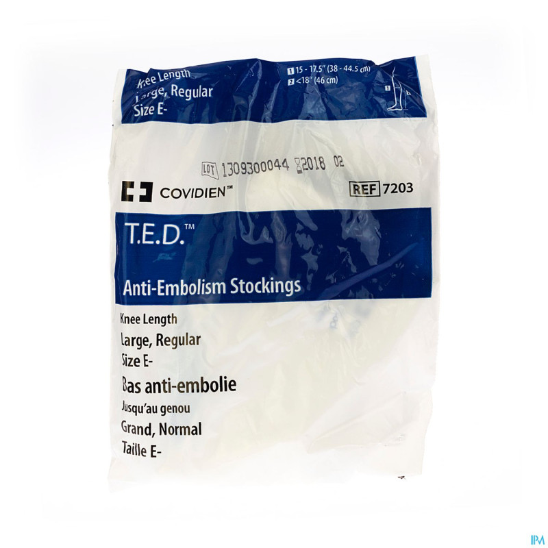 Rest.e.d. bas genou 7203  l regul   blanc