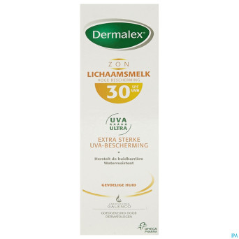 Dermalex soleil lait ip30    150ml