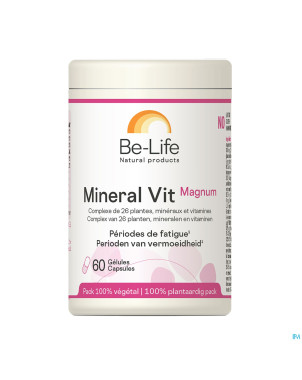 Mineral vit magnum be life  gel 60
