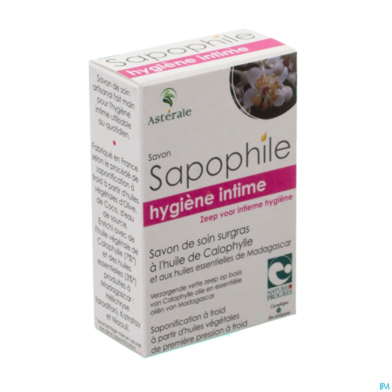 Sapophile savon hygiene intime 100g