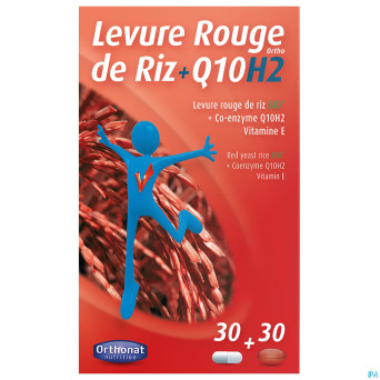 Levure rouge de riz ortho q10 h2  gel  30 nf