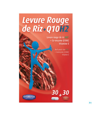 Levure rouge de riz ortho q10 h2  gel  30 nf