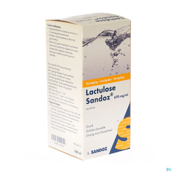 Lactulose sandoz drank 300 ml 670 mg/ml